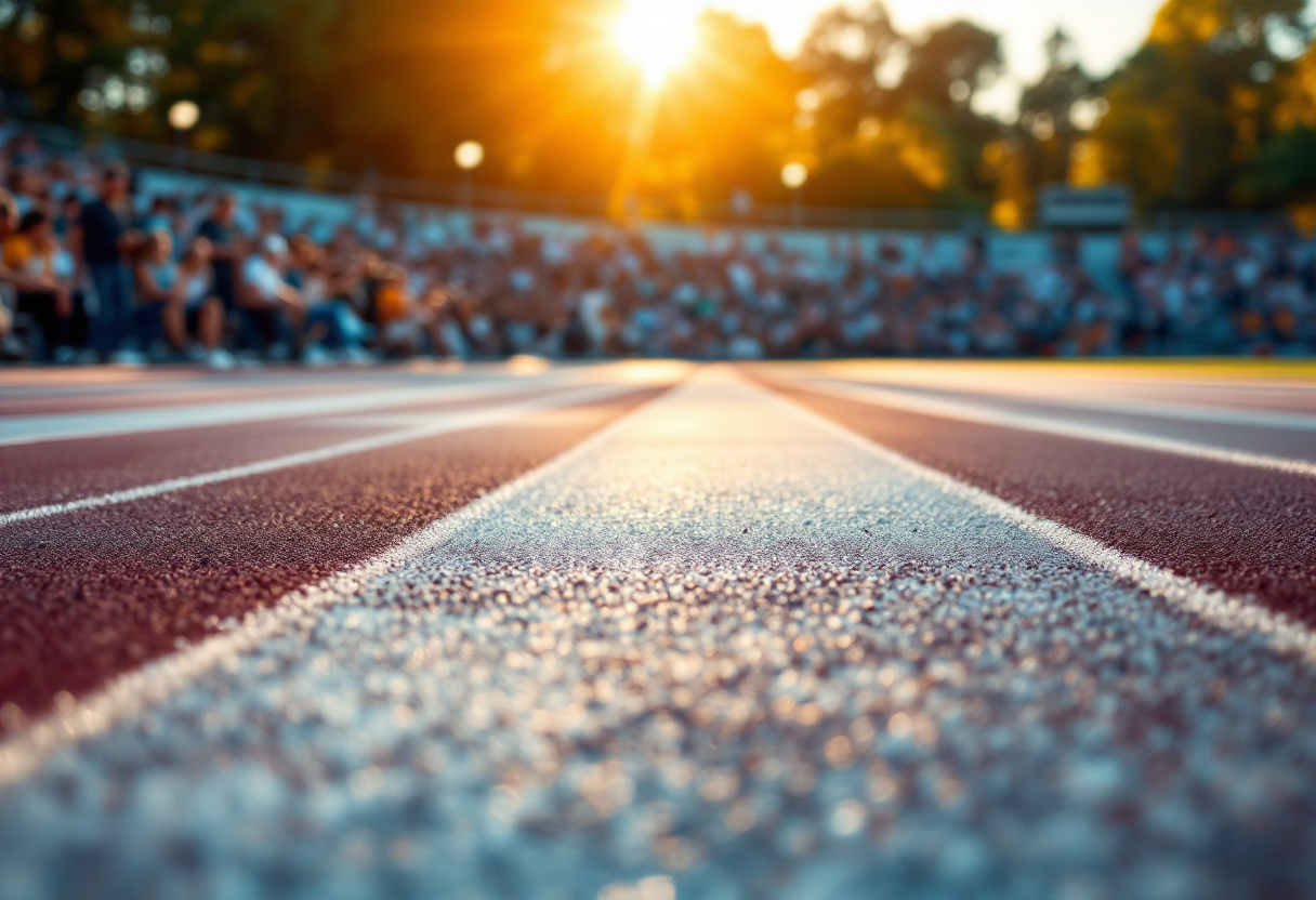 Immagine di un atleta che celebra un ritorno dopo un infortunio