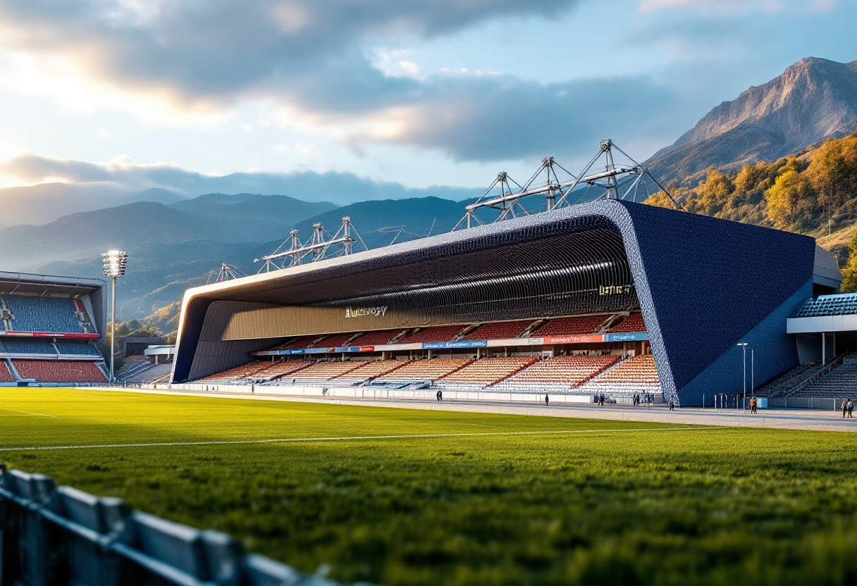 Stadio di Udine pronto per la Supercoppa Europea 2025