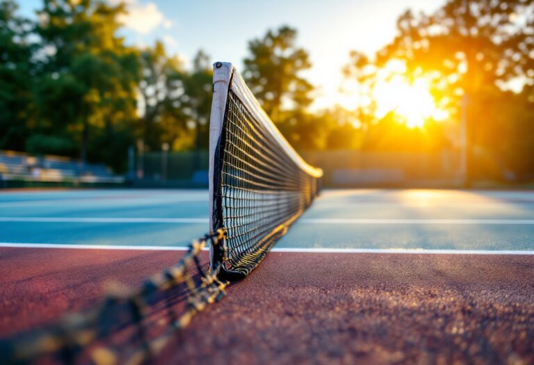 Giovani tennisti in azione durante un torneo nel 2024