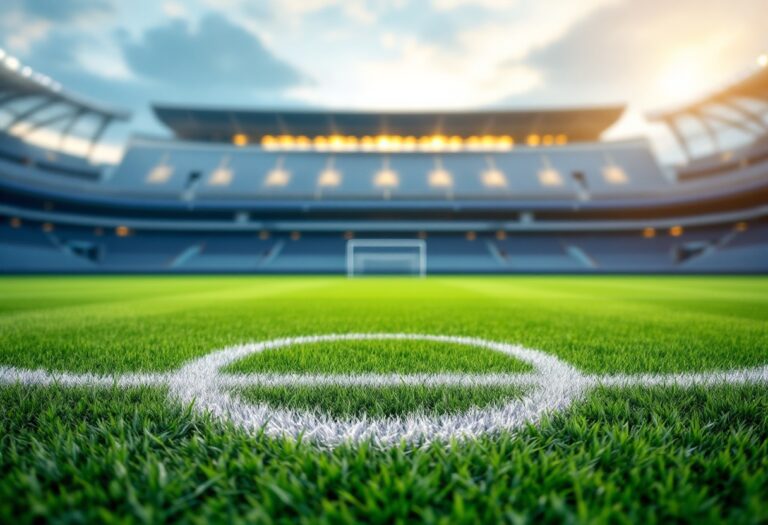 Squadre italiane in azione durante un torneo di calcio internazionale