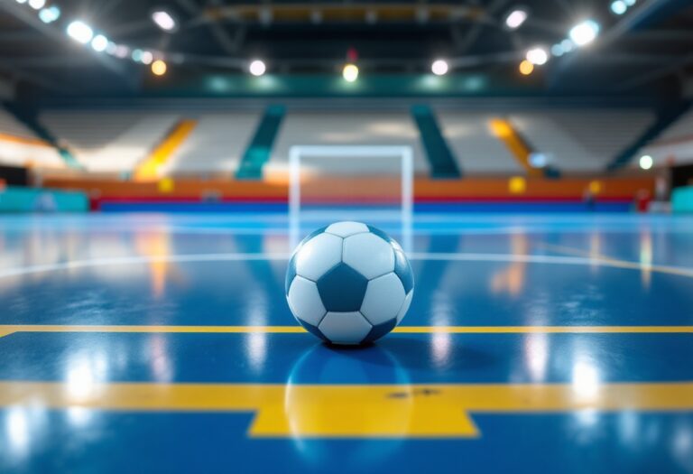 Giocatrici in azione al Trofeo di Futsal Femminile in Abruzzo