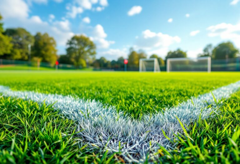 Giovani calciatori del Tropical Coriano in azione