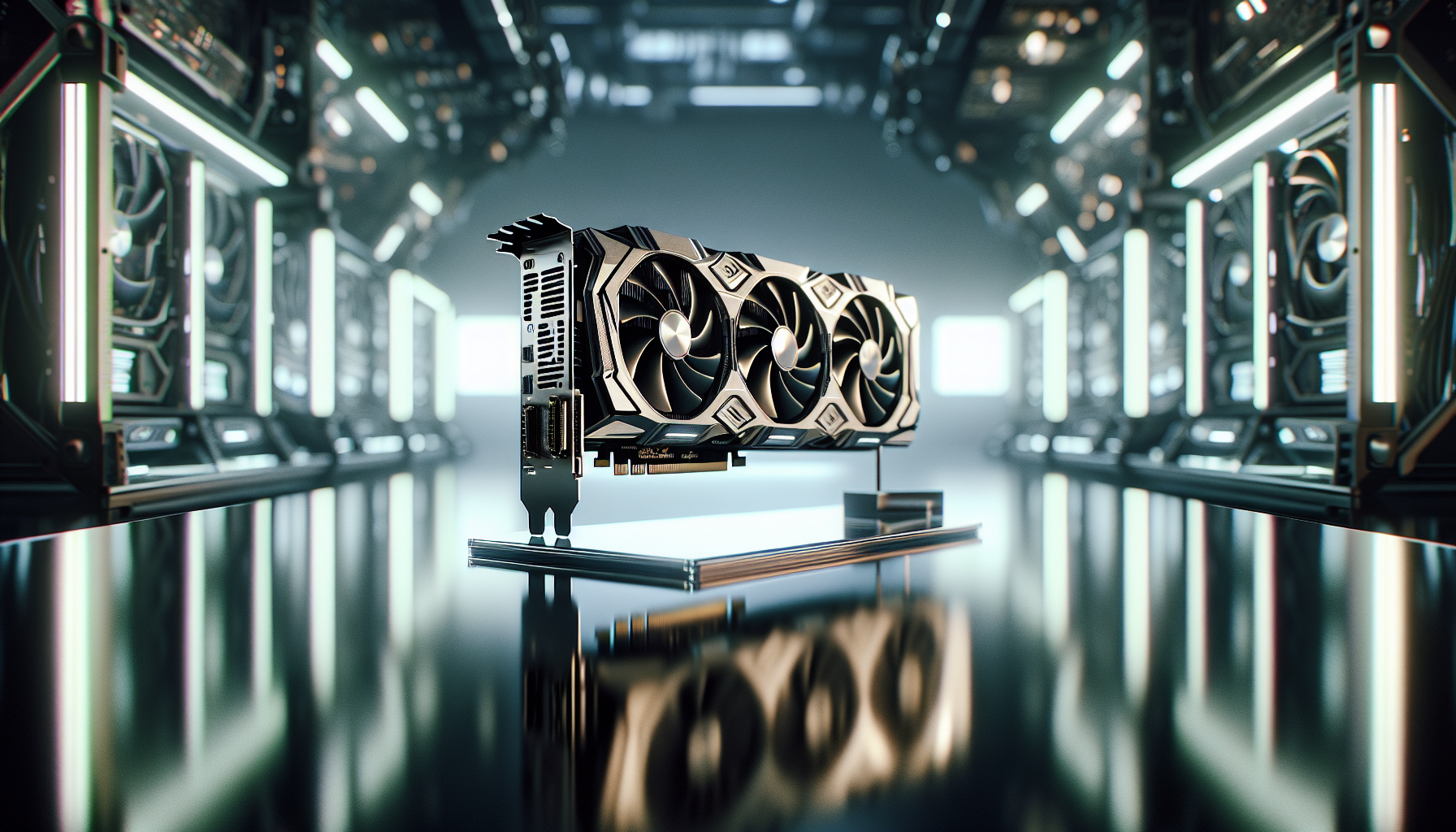 Nuove schede grafiche Nvidia RTX 50 in anteprima