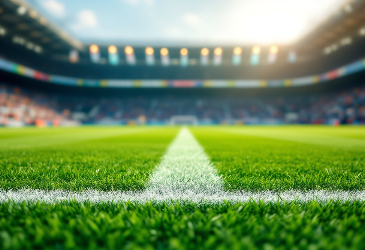 Atalanta e Juventus in campo durante il pareggio