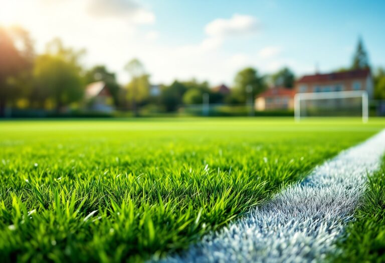 Bruno Amione e Luiz Henrique in azione sul campo di calcio