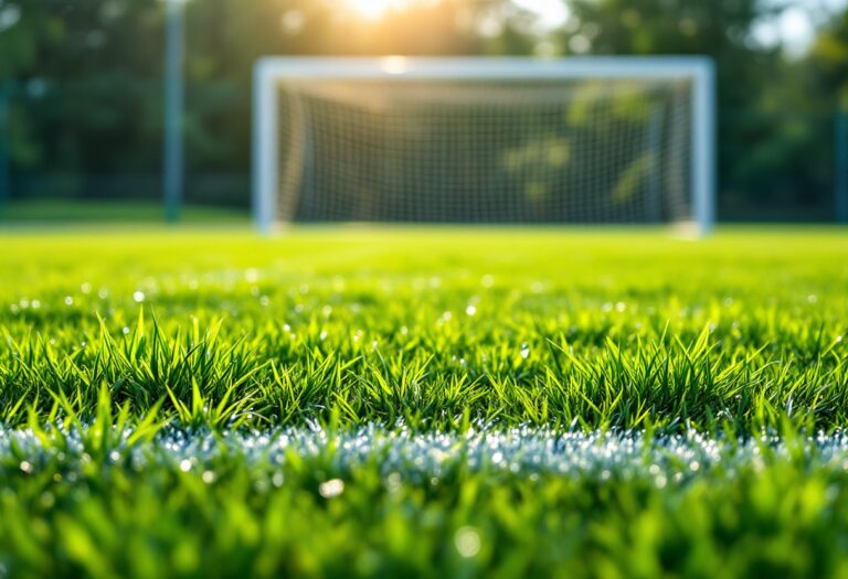 Giocatori del Cagliari in allenamento prima della partita