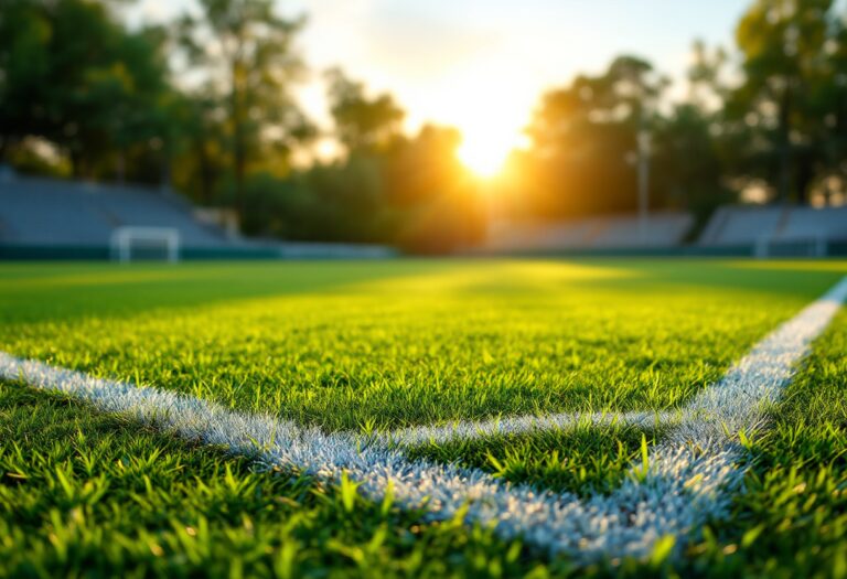 Giocatrici di calcio femminile in azione sul campo