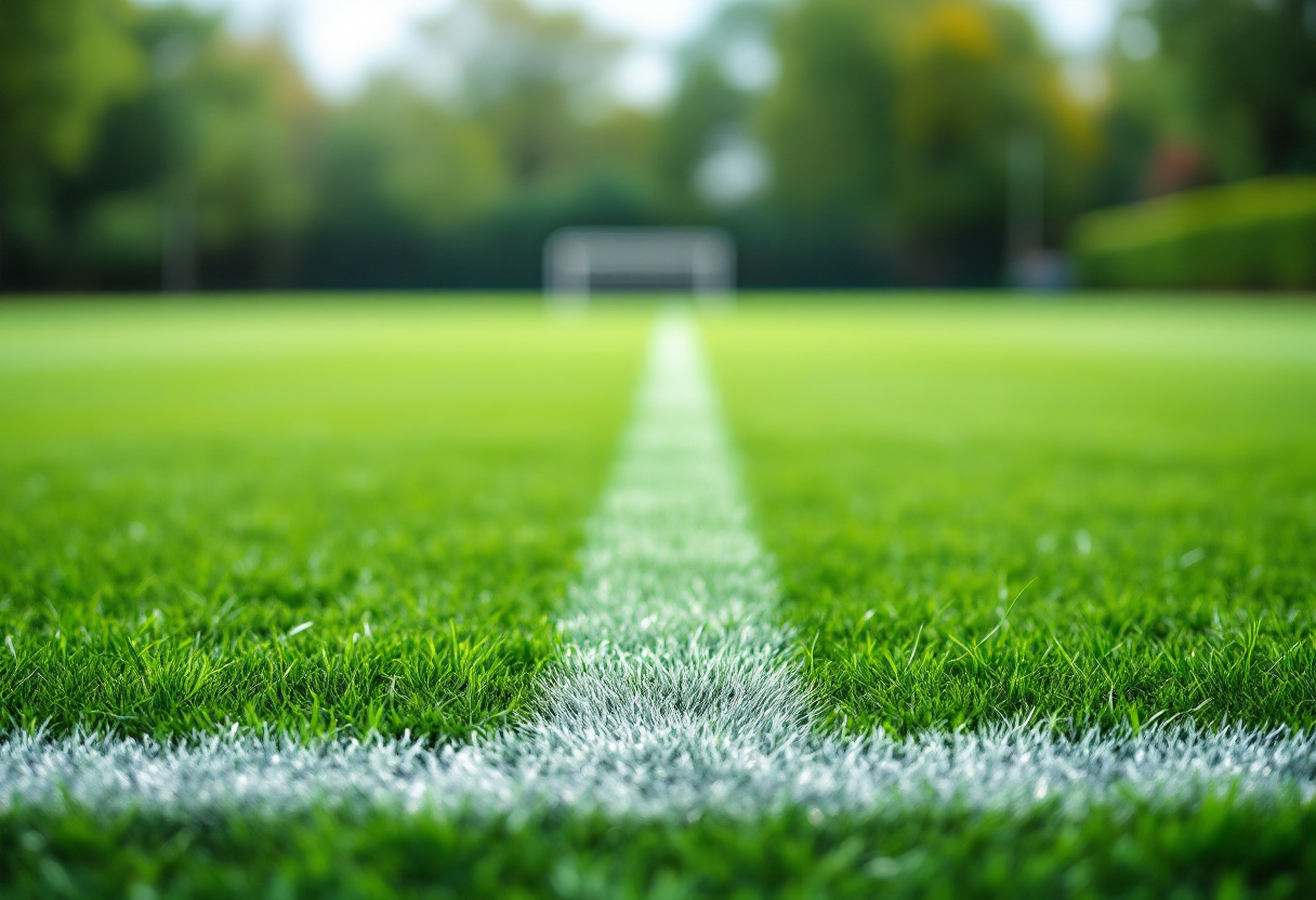 Como e Udinese in campo durante il match di Serie A