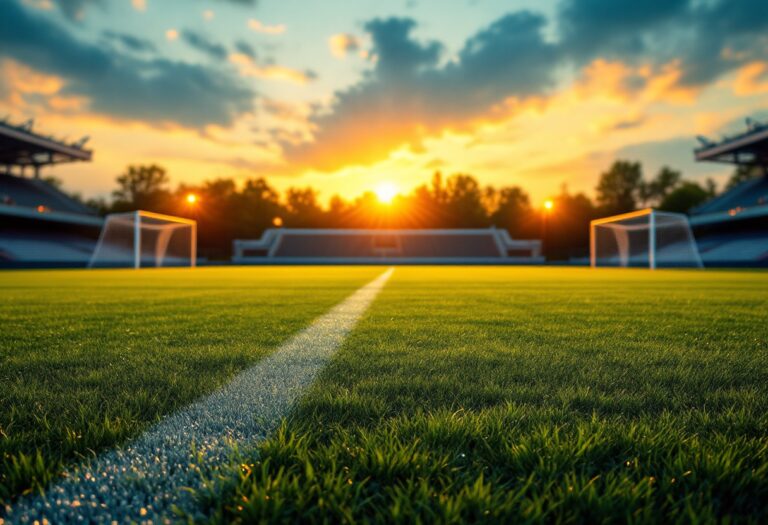 Giocatrici di calcio femminile in azione durante una partita