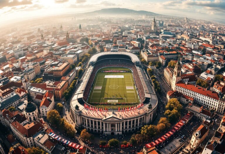 Immagine del derby tra Juventus e Torino allo stadio