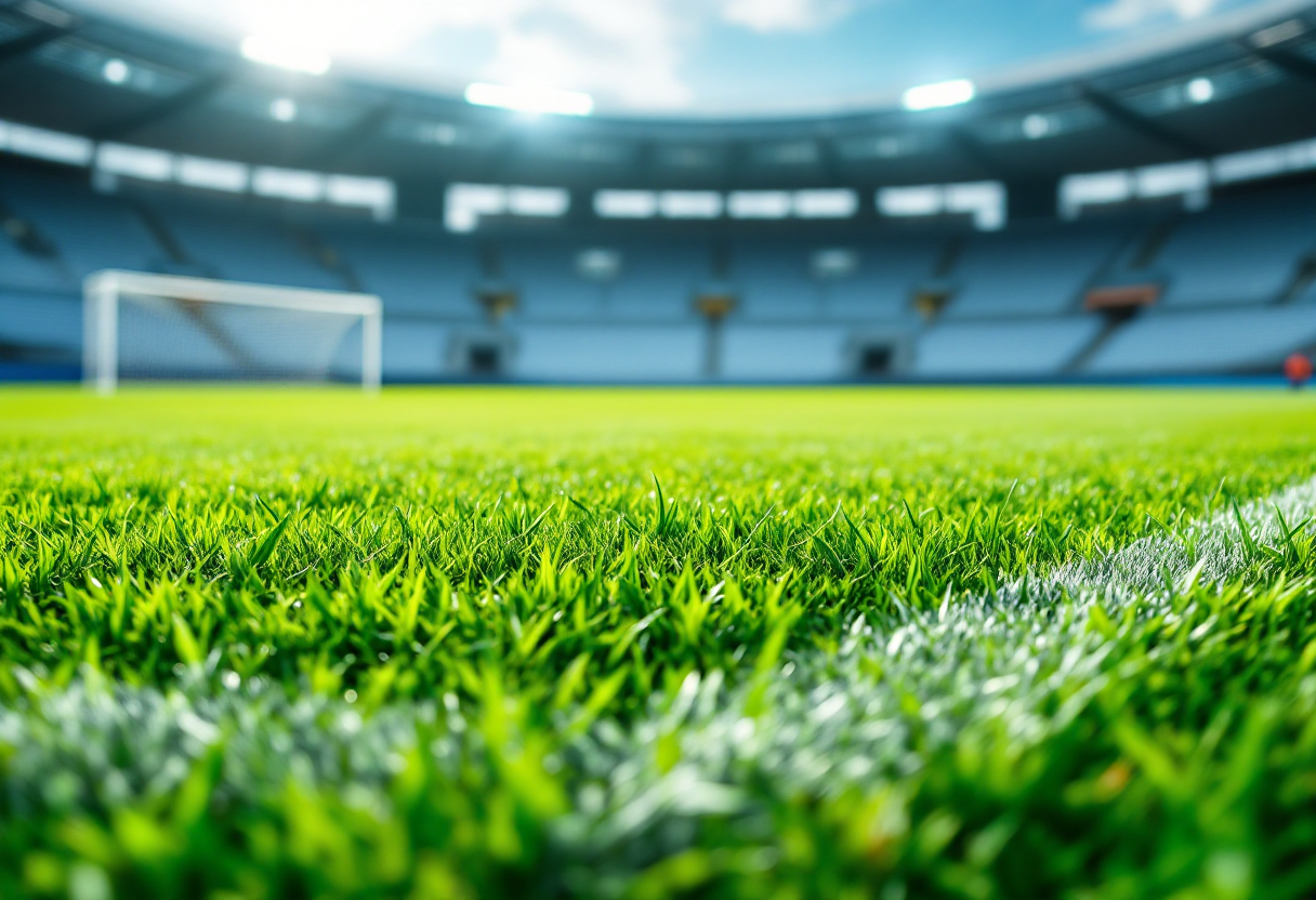 Fiorentina e Milan in campo durante la Coppa Italia femminile