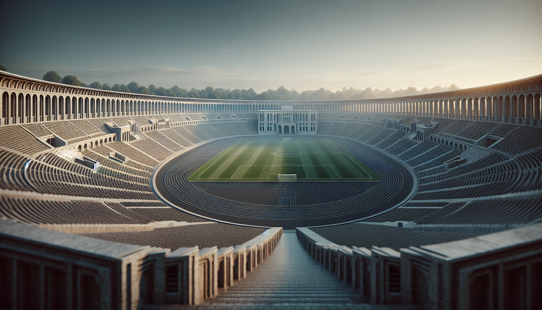 Rendering del nuovo stadio Maradona a Napoli