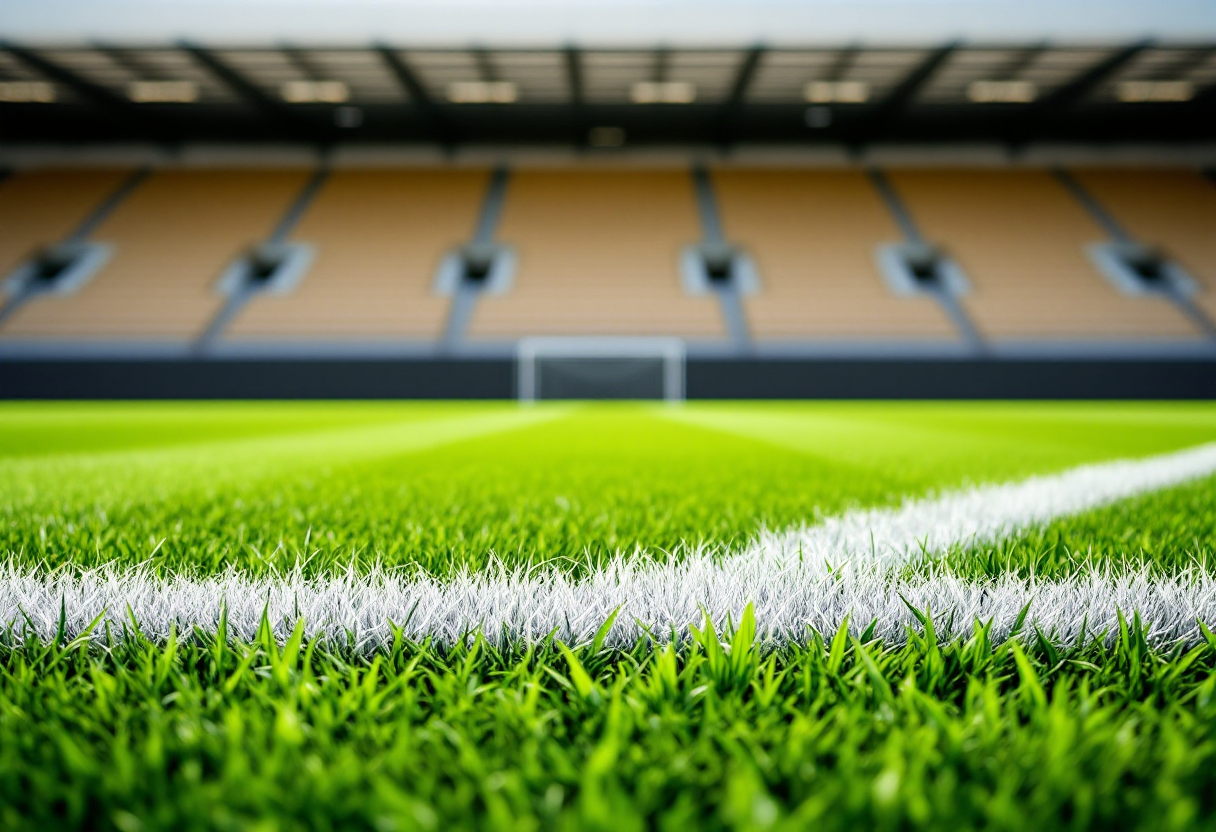 Giovani calciatori dell'Ascoli in allenamento