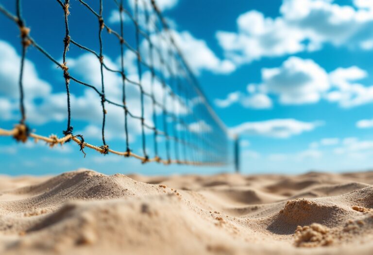 Julio Velasco durante una partita di pallavolo italiana