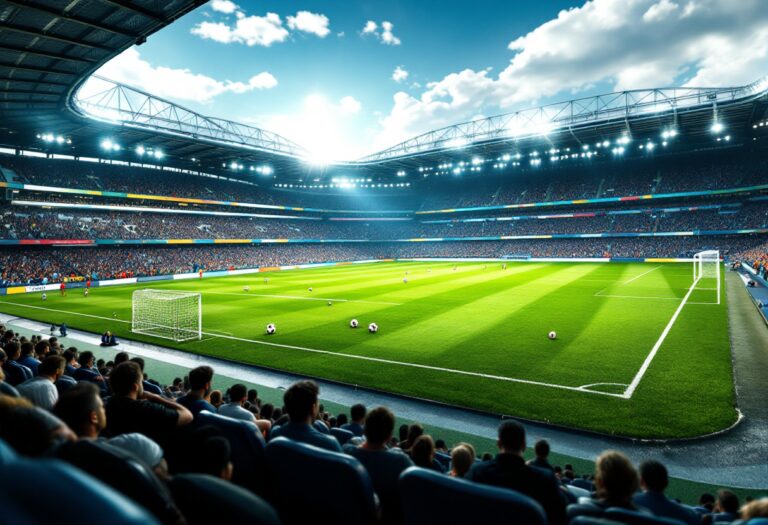 Juventus e Benfica in campo durante la Champions League