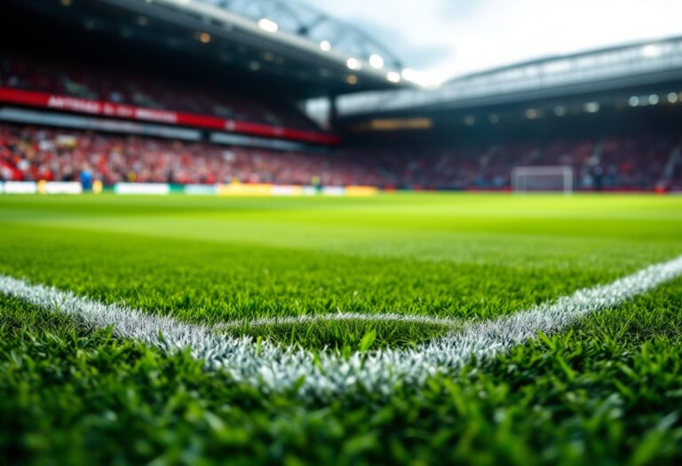 Liverpool e Ipswich Town in azione durante la partita ad Anfield