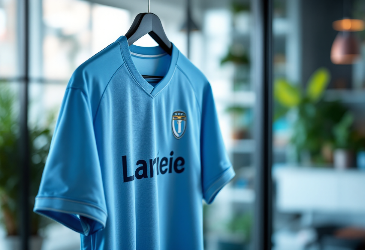 Nuova maglia della Lazio per il 125° anniversario