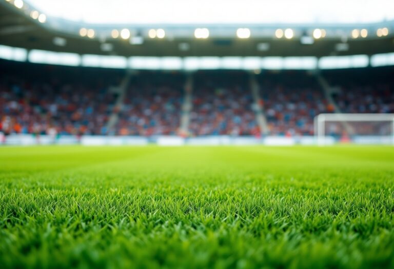 Maurizio Sarri durante una partita di calcio in Italia