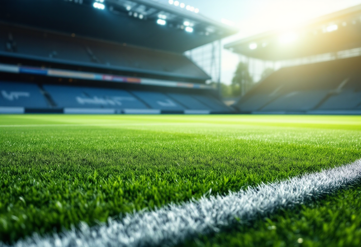 Milan e Juventus in campo durante il big match decisivo