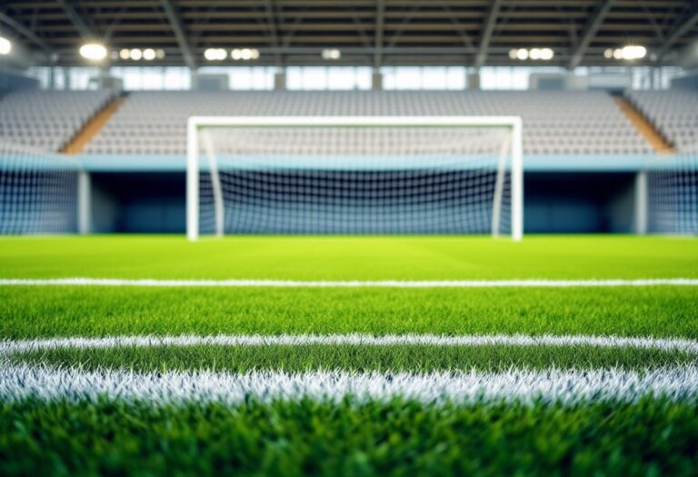 Giocatrici della nazionale italiana femminile di calcio a 5 in allenamento