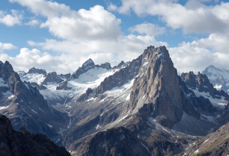 Partecipanti di Pechino Express in un paesaggio montano