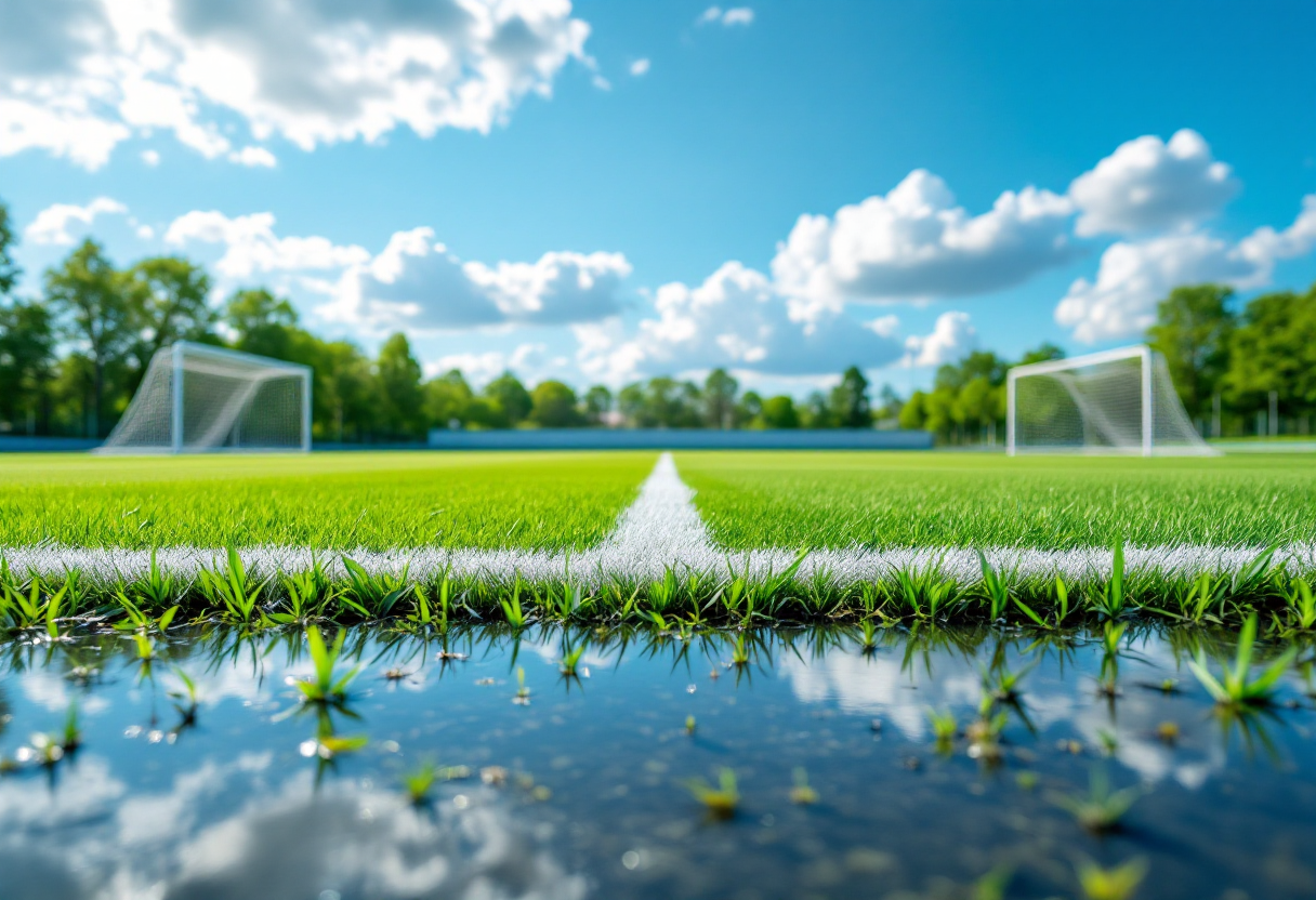 Sampdoria e Udinese Primavera in campo durante la partita