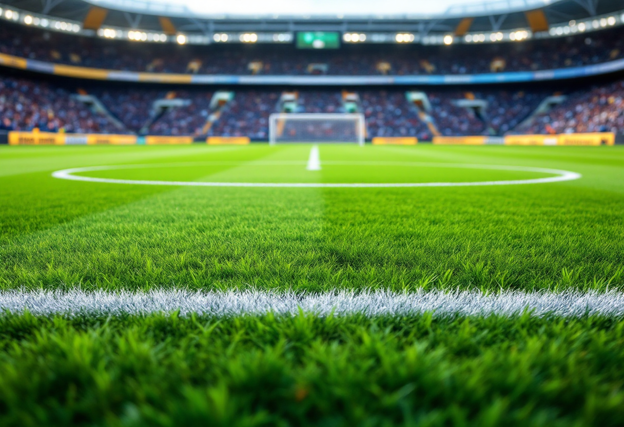 Giocatrici del Napoli Femminile in azione contro la Lazio