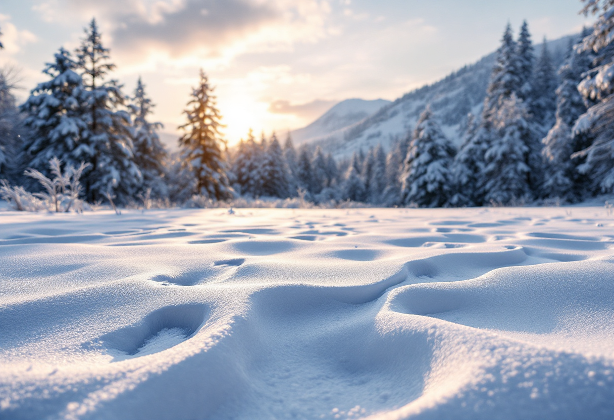 Giornata di sport invernale con eventi e attività