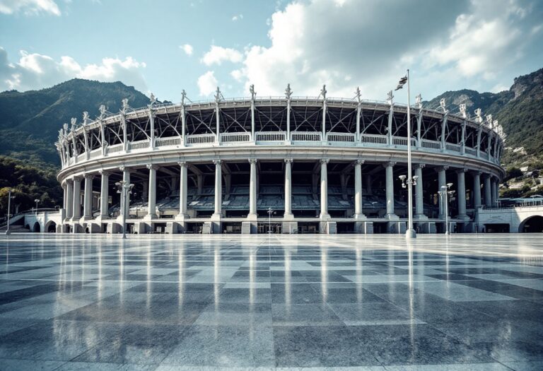 Immagine di uno stadio italiano che rappresenta la cultura locale