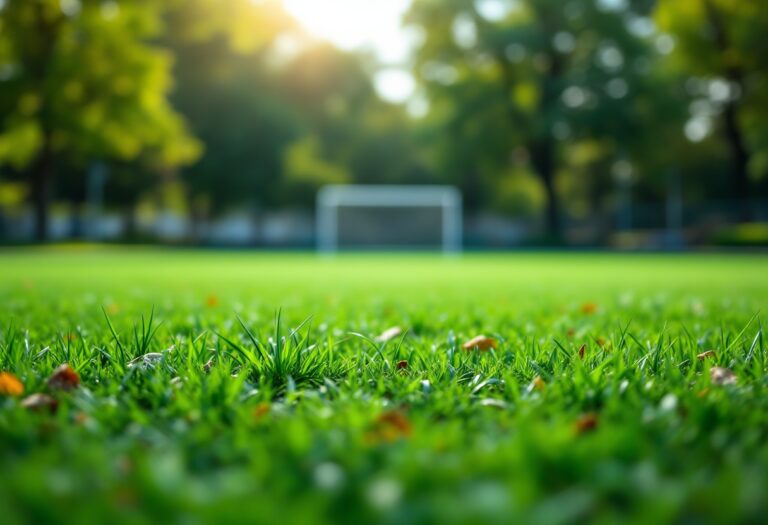 Giovani calciatori argentini in azione sul campo