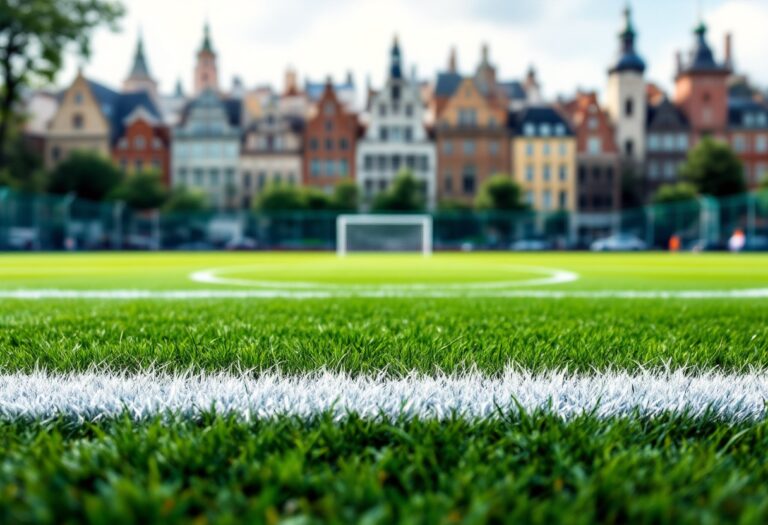 Giocatori del Como calcio in azione durante una partita