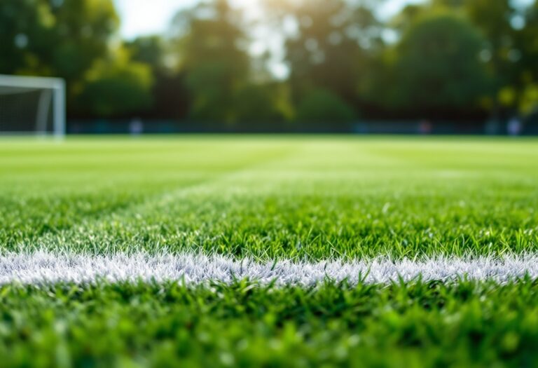 Milan e Inter in campo durante il derby della Madonnina