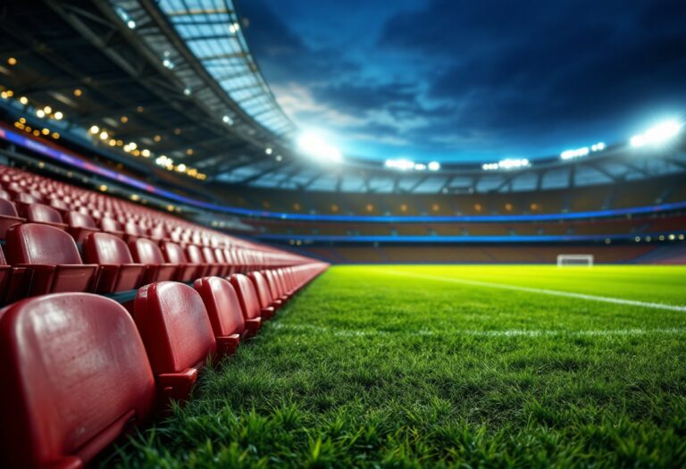 Feyenoord e Milan in campo durante il playoff di andata