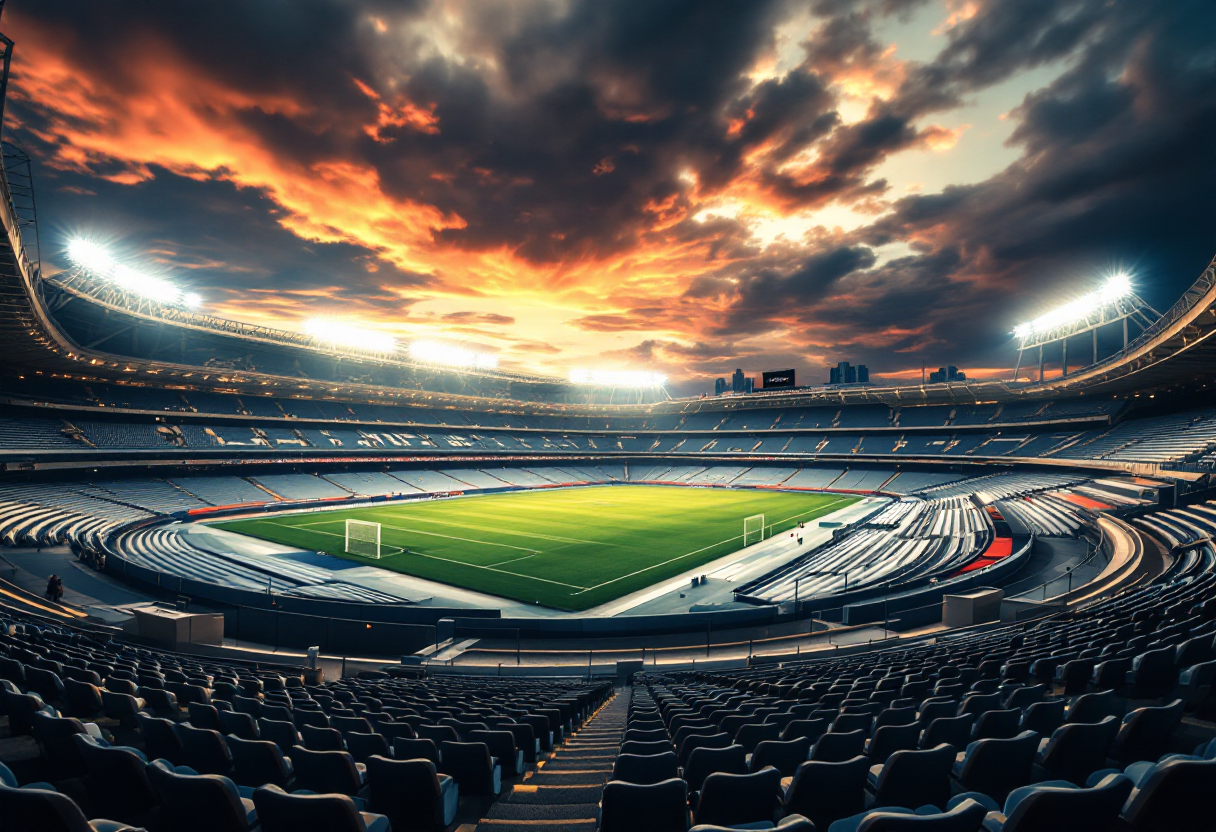 Progetto del nuovo stadio per il Napoli