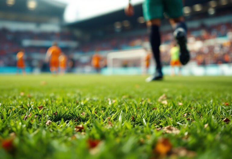 Cagliari e Genoa in campo durante il pareggio di Serie A