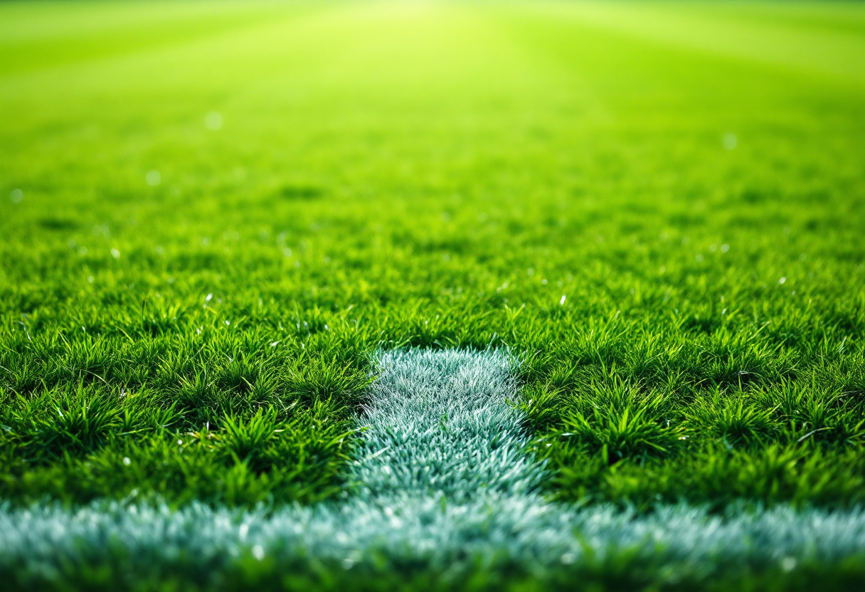 Aston Villa e Brugge in campo durante la Champions League